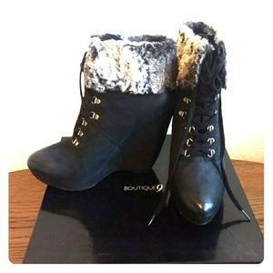 Boutique 9 Fur Booties